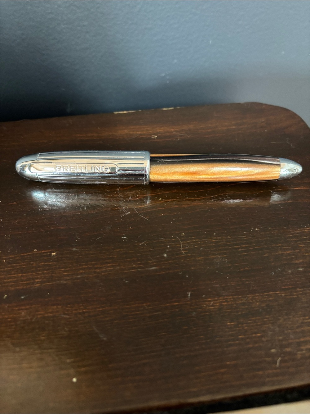 Breitling 1884 Tiger's Eye Limited Edition Ballpoint Pen Refillable Oversized